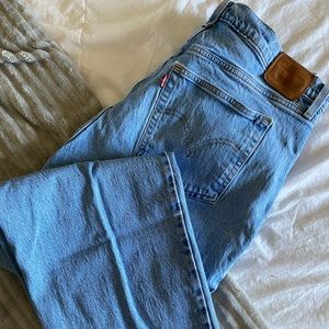 Levi’s Ribcage Straight Ankle Jeans SZ 16